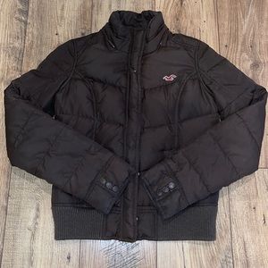 Brown Hollister Jacket